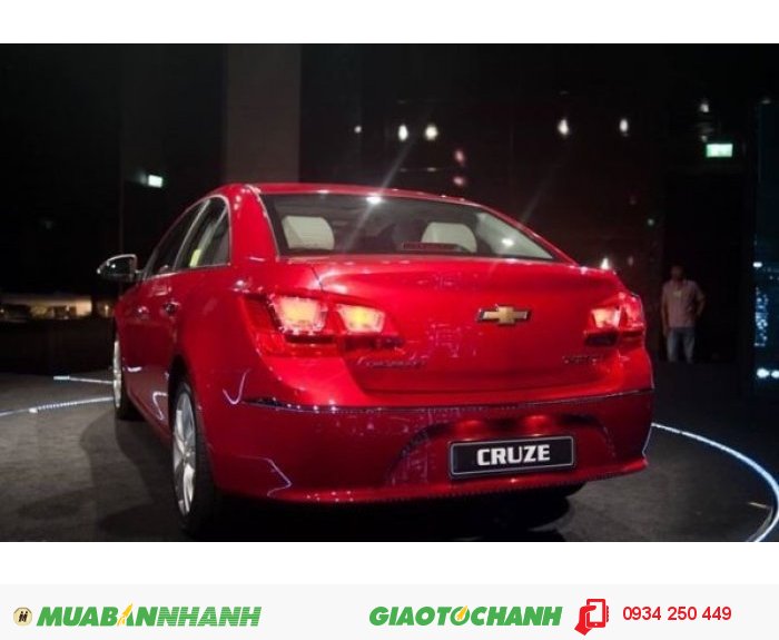 Chevrolet CRUZE LT 2016 - trả trước chỉ 100.000.000