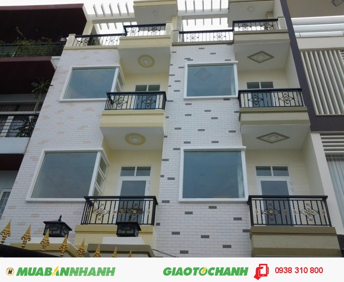 Bán nhà 3 lầu Hòa Hưng, P.12, Q.10, Dt 5.5x12m