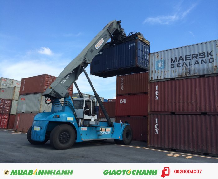 Bán cho thuê các loại máy cơ giới nâng xếp container Kalmar/ SMV 45 Tấn