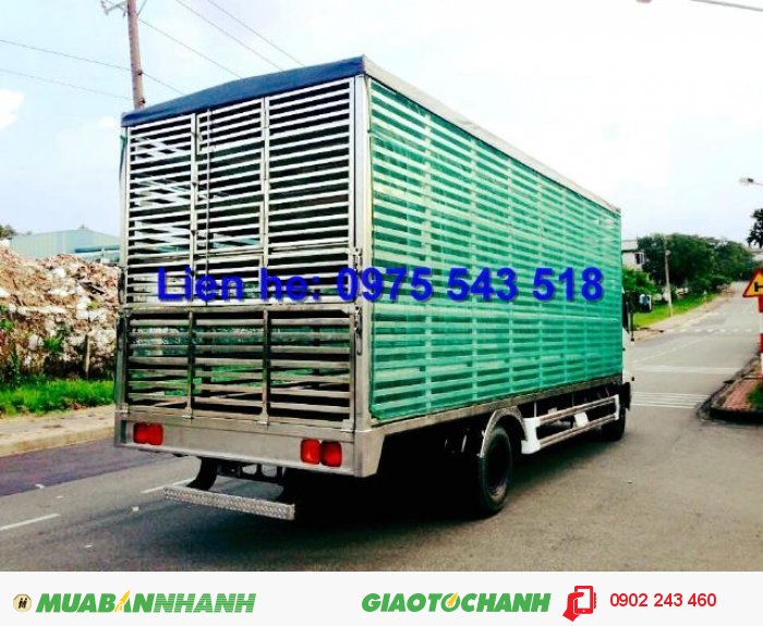 Bán xe Hino chở heo 5t4, Xe hino chở heo, xe tải chở heo 6 tấn