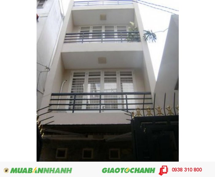 Bán nhà CX Phú Bình, P.5, Q.11, Dt 3.8x12m, hướng Đông Bắc, giá 3.2 tỷ/TL