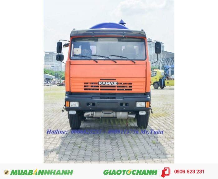 Xe nhựa đường Kamaz 17,5m3, Bán xe nhựa đường mới 2016