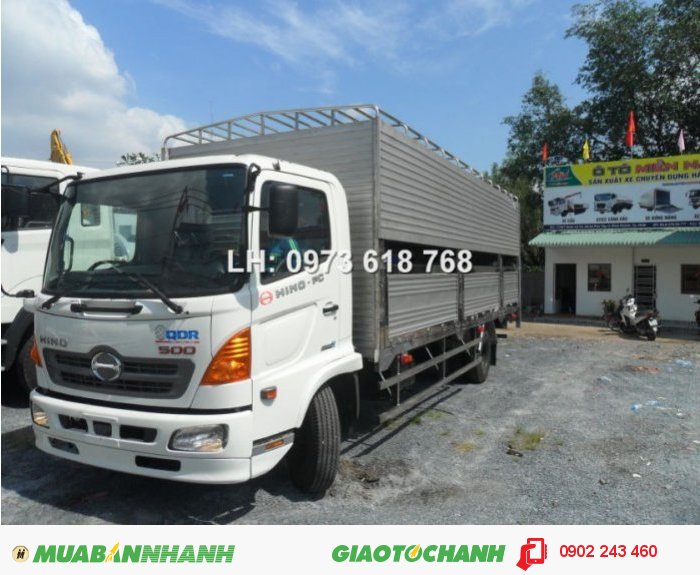 Bán xe tải Hino chở Gia cầm, gia súc, gà vịt, Bò, gà.