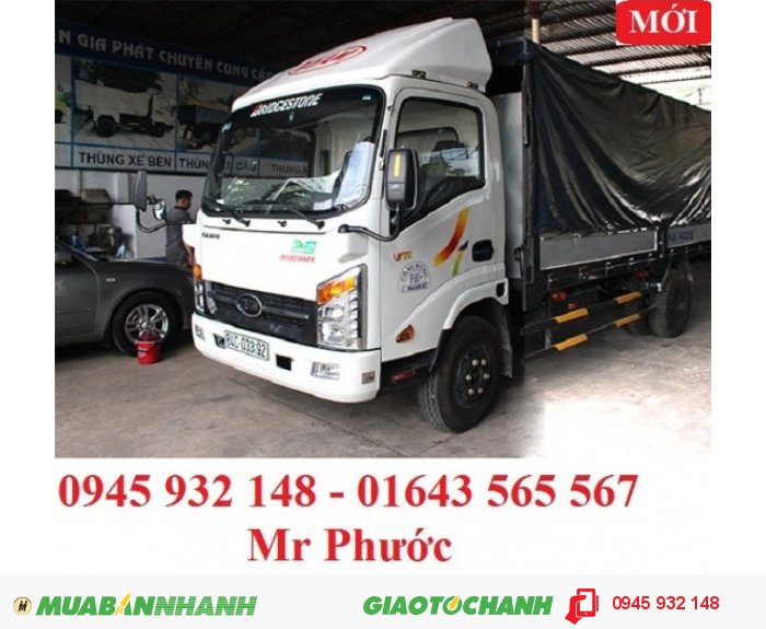 Xe Veam 2.5 Tấn, Xe Tải Veam Vt250 2.5 Tấn, Xe Tải Veam 2.5T Máy Hyundai