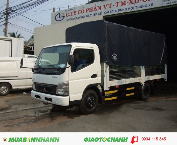 Mua xe tải Mitsu 1t9/ 3t5/ 4t5/ 5t2= Bán xe tải Mitsu Fuso 1,9 tấn/ 3,5 tấn/ 4,5 tấn/ 5,2 tấn trả góp.