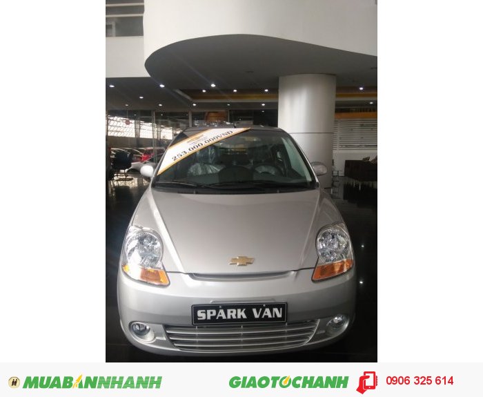 Chevrolet Spark Vann/ inbox nhận voucher khuyến mãi hấp dẫn