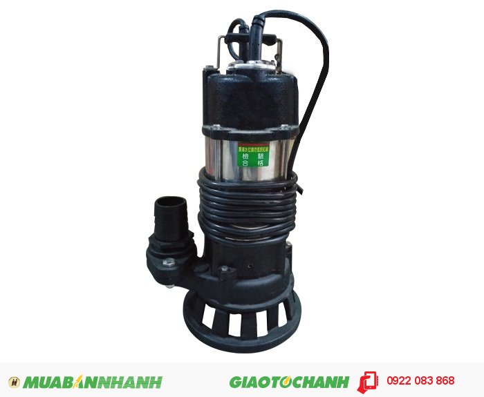 Máy bơm nước 400m3/h NTP HSF280-1.75 20: Sử dụng rộng rãi để hút và tháo nước thải có chứa tạp chất rắn, bùn từ các ngành nhà máy công nghiệp.Giá: 3.900.000Công suất: 0.75 kw (1 HP) /50HzĐường kính hút – xả: 80 mm (ống 90) / 3 inchesĐiện áp: 3 phase / 380VCột áp: 9mLực đẩy chuẩn: 6mSố cực: 2 cựcĐộng cơ: HerchuanHãng sản xuất: NTPXuất xứ: Đài Loan, 1