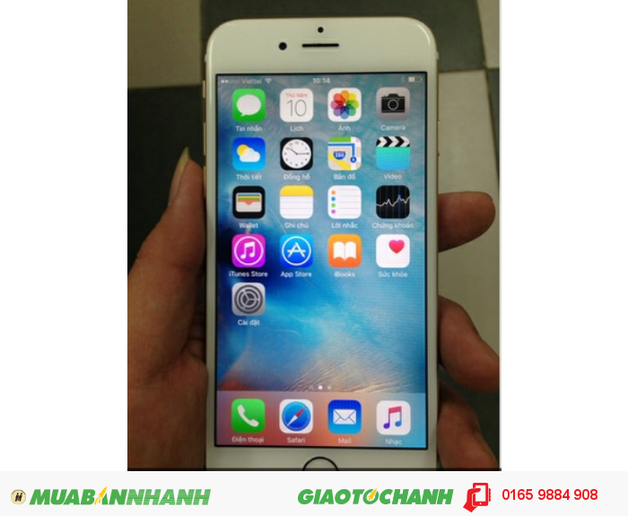 Iphone 6 Gold 16G Qt Máy Zin 100%