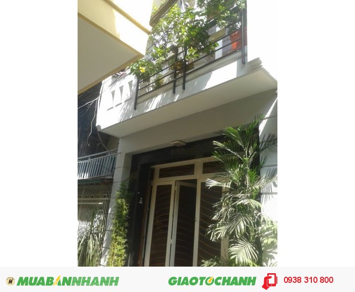 Bán nhà Nguyễn Đình Chiểu, P.5, Q.3, Dt 3.5x11.5(NH5.1m), hướng Đông Bắc