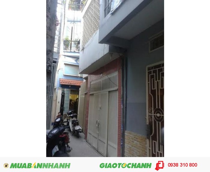 Bán nhà CMT8, P.13, Q.10, Dt 6x8m, hướng Đông Nam, giá 2 tỷ/TL.