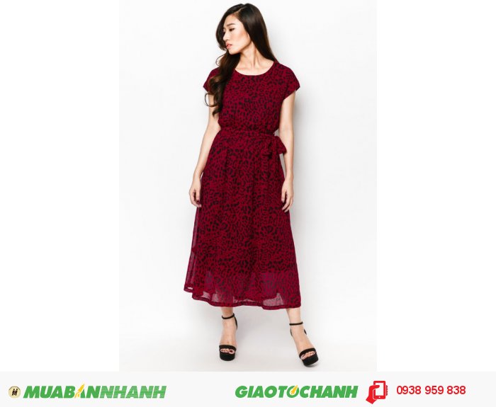 Đầm maxi tay chờm cột eo | Mã: AD226-đỏ da báo | Giá: 488000 Quy cách: 84-66 (+-2)| chất liệu: chiffon lụa | Size (M) | Mô tả: Dịu dàng và thanh lịch với đầm maxi in họa tiết da báo sang trọng của thương hiệu Anna Collection. Thiết kế may nơ thắt ngang eo tăng thêm nữ tính cho các cô gái., 1
