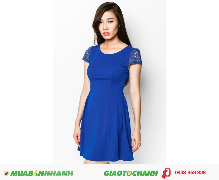 Đầm xếp li sườn phối ren | Mã: AD232-xanh | Giá 488000 Quy cách: 84-64-88 (+-2): chiều dài tb: 85cm - 90cm | Chất liệu: thun 4 chiều | Size (S - M - L - XL) | Mô tả: Dịu dàng và thanh lịch với đầm xòe may ren. Thiết kế phối xếp li 2 bên góp phần tăng thêm nét độc đáo cho bạn., 4