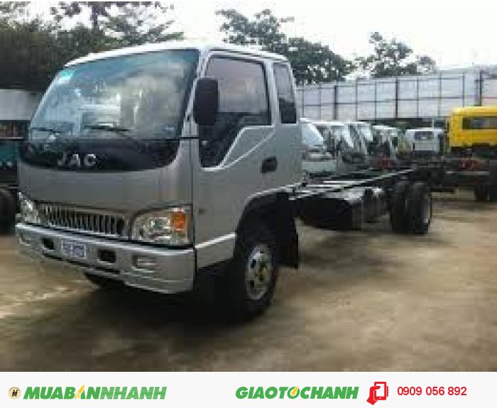 Xe Tải Jac 7250Kg Thùng Kín, Thùng Bạt, Hổ Trợ Mua Xe Trả Góp Lên Đến 70%.