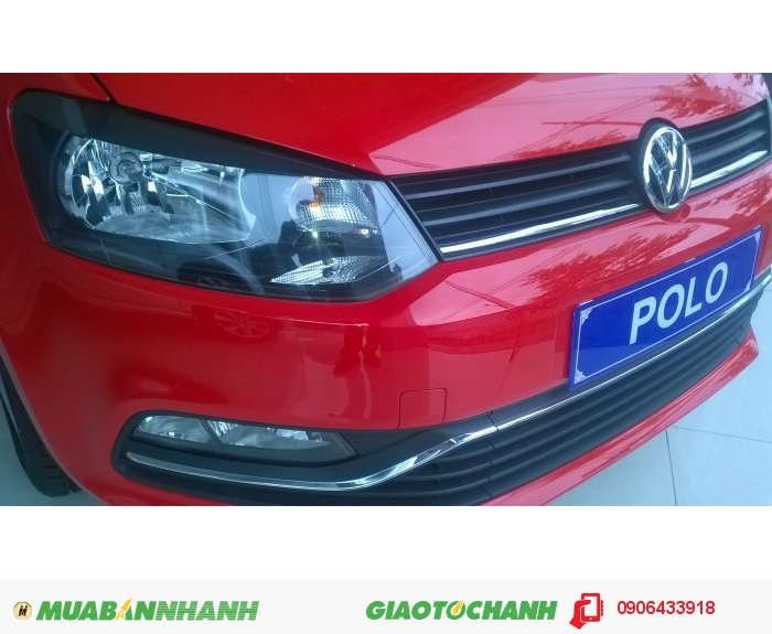 Xe Volkswagen Polo Hacthback 1.6L 6AT, màu Đỏ, nhập nguyên chiếc Thương hiệu Đức, giá rẻ nhất thị trường