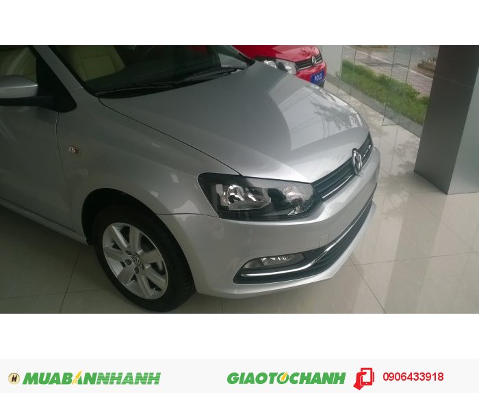 Xe Volkswagen Polo Hacthback 1.6L 6AT, màu bạc, Nhập nguyên chiếc Thương hiệu Đức