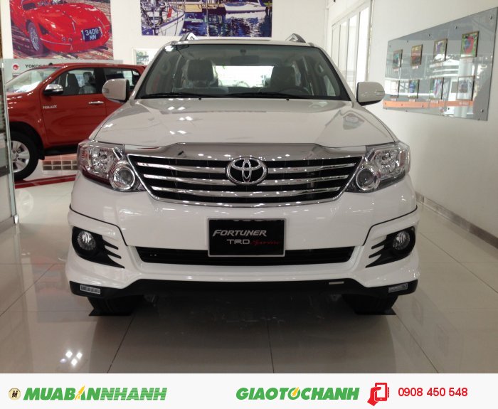 Bán xe Fortuner Sportivo  TRD  2016 màu Trắng