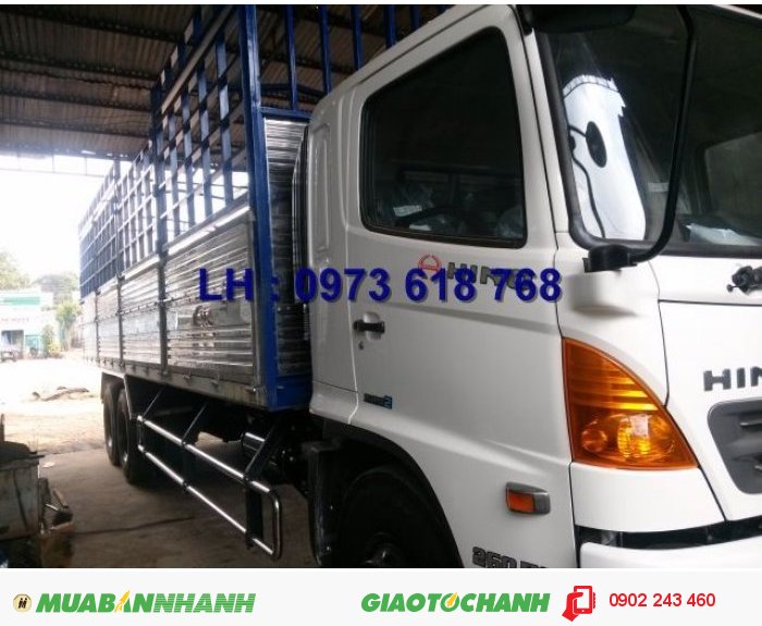 Xe tải Hino FL thùng kín 16 Tấn