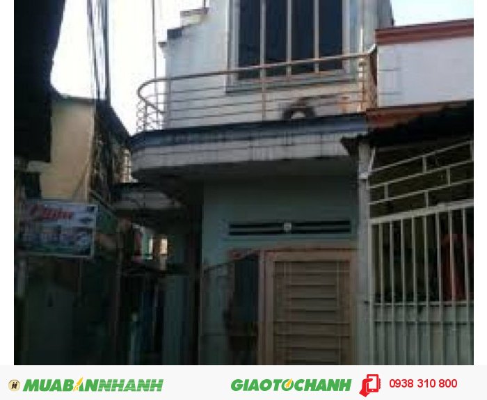 Bán nhà MT Hậu Giang, P.12, Q.6, Dt2.7x12(NH3.1m)
