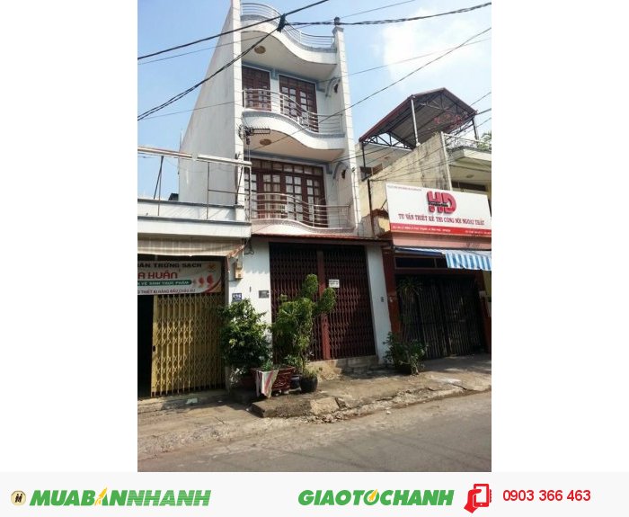 Bán nhà 4.5 tỷ, 4x19m 2 Lầu , MT Lê Niệm, P.Phú Thạnh, Q.Tân Phú