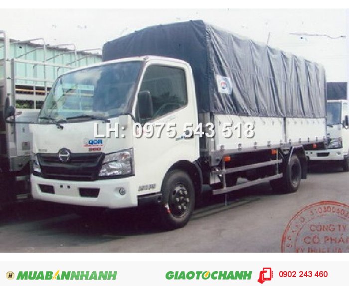 Tổng đại lý Hino . Bán xe tải Hino Dutro 5 tấn nhập khẩu