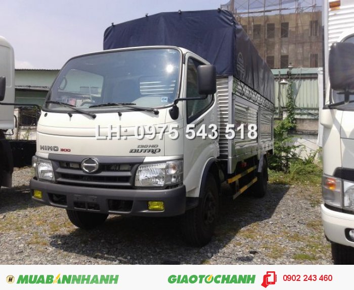 Tổng đại lý Hino . Bán xe tải Hino Dutro 5 tấn nhập khẩu
