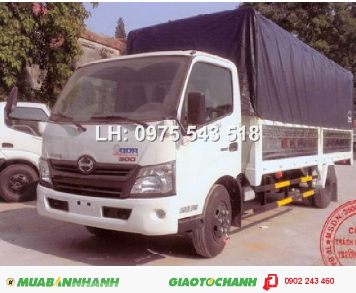 Bán xe tải Hino Dutro 5 tấn nhập khẩu, thùng 4m5