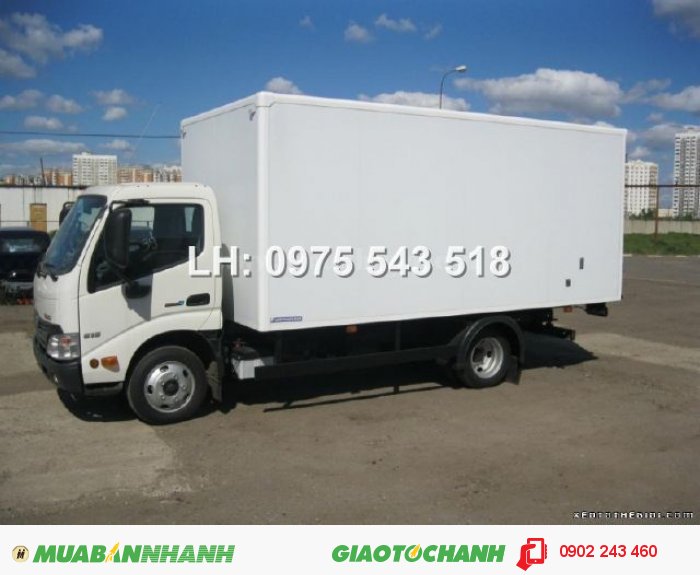 HINO WU342L-NKMTJD3- Ô tô tải (thùng kín) 4.9 tấn