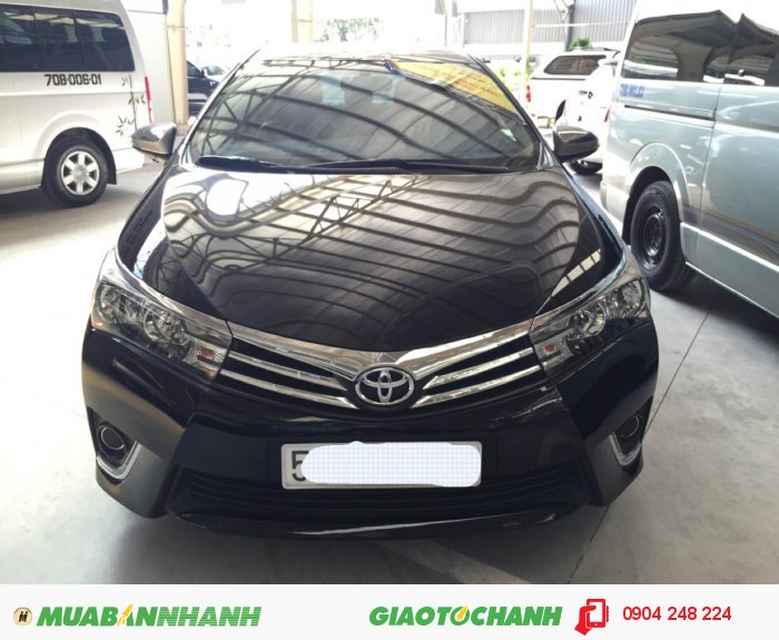 Altis 1.8 số sàn, đời 2014, màu đen, xe cực đẹp