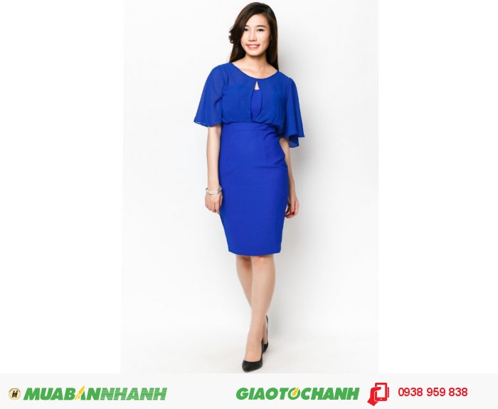 Đầm bèo xẻ trước sau | Mã: AD229- xanh| Giá: 598000 Quy cách: 84-64-88 (+-2): chiều dài tb: 85cm - 90cm | chất liệu: lụa cát| Size (S - M - L - XL) | Mô tả: Chi tiết tay loe hay các đường xẻ trước sau chính là điểm nhấn vô cùng tinh tế cho mẫu váy ôm body này., 3