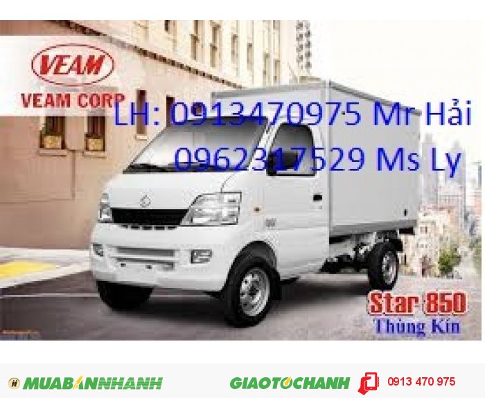 Xe Veam Star 850kg