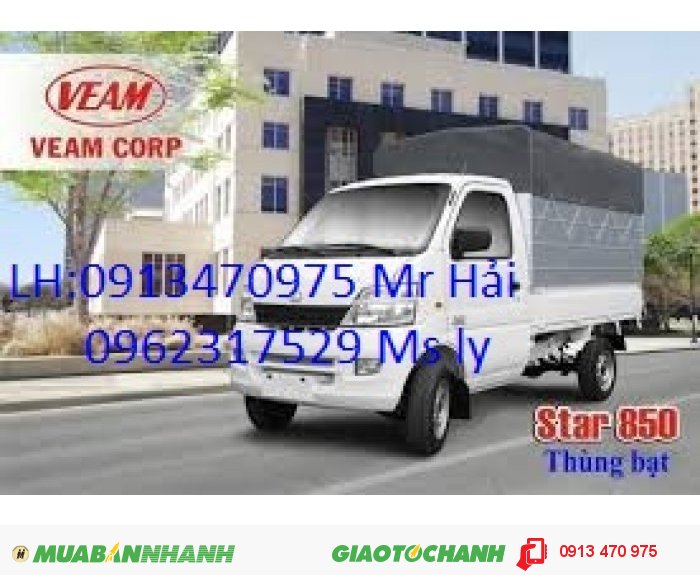 Xe Veam Star 850kg