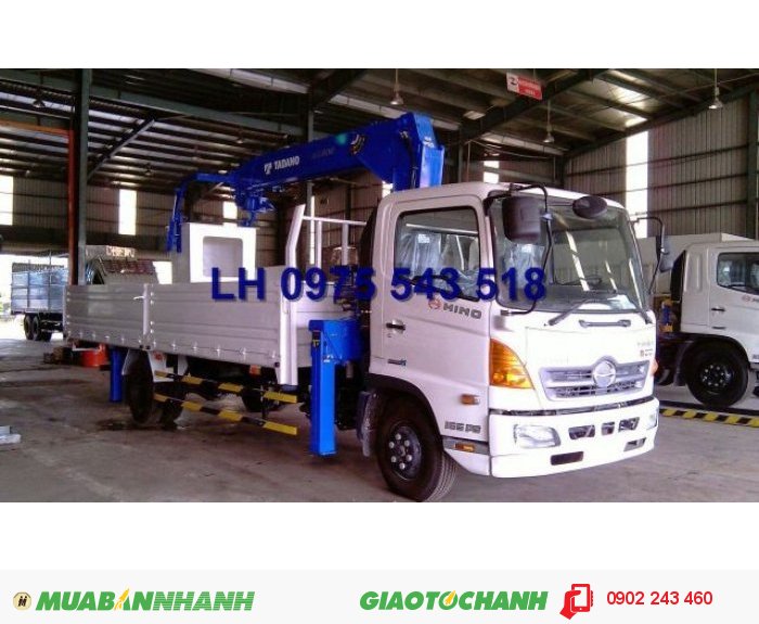 Bán xe tải Hino Gắn cẩu Tadano ZE304 - 3 tấn 4 khúc