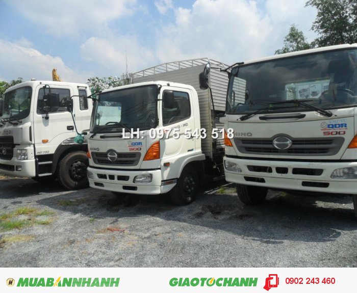 Bán xe tải Hino FC 6t4 đóng mui bạt