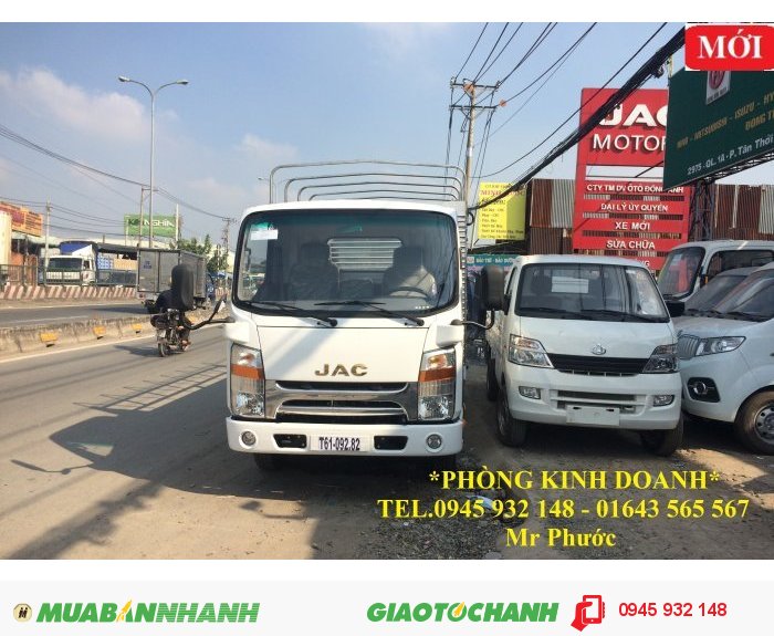 Jac 1.99 Tấn, Xe Tải Jac 1T99, Xe Tải Jac 1.99 Tấn, Xe Jac 1T99 Cabin Vuông Isuzu
