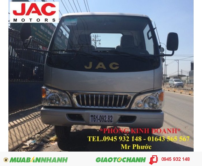 Xe Jac 2.4 Tấn, Xe Tải Jac 2T4, Xe Jac 2.4 Tấn Máy Isuzu, Xe Jac 2.4T,
