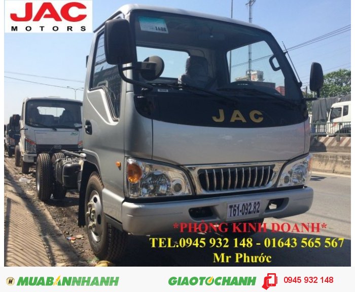 Xe Jac 2.4 Tấn, Xe Tải Jac 2T4, Xe Jac 2.4 Tấn Máy Isuzu, Xe Jac 2.4T,