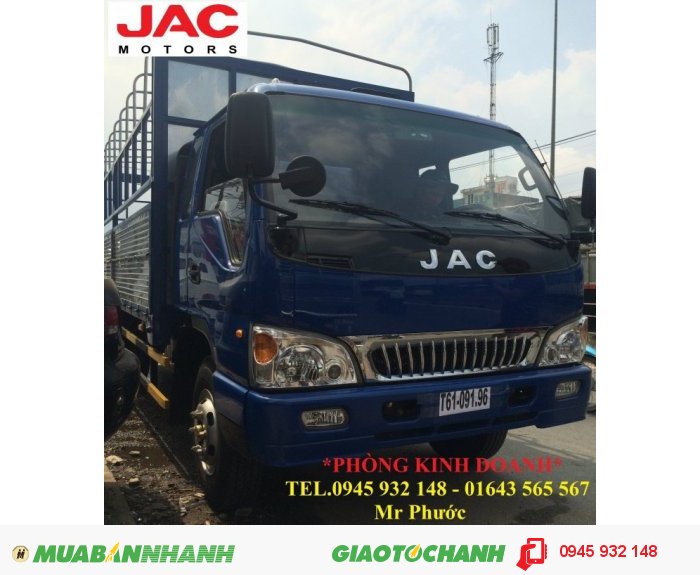 Jac 8.3 Tấn, Xe Tải Jac 8.3 Tấn, Xe Jac 8T3 Thùng Mui Bạt, Xe Jac 8.3 Tấn