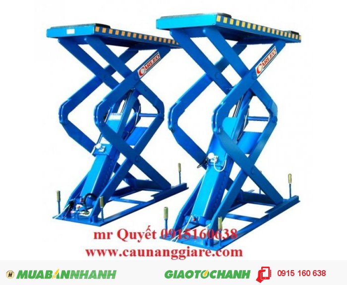 Cầu nâng cắt kéo kiểu nâng bụng Carleo