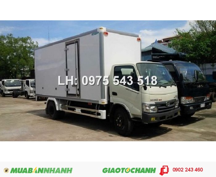 Bán xe tải Hino 5 tấn nhập khẩu