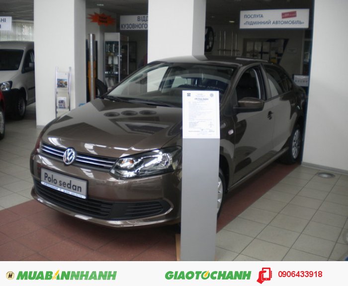 Xe Volkswagen Polo Sedan 1.6l 6AT, Màu nâu, Nhập nguyên chiếc