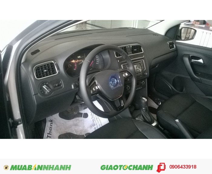 Xe Volkswagen Polo Sedan 1.6l 6AT, nhập nguyên chiếc, giá 680tr, nhieuf màu lựa chọn, có xe giao ngay