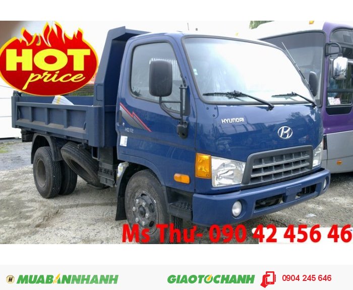 Xe Huyndai Hd72 3T5, Khuyến Mãi Phí Trước Bạ