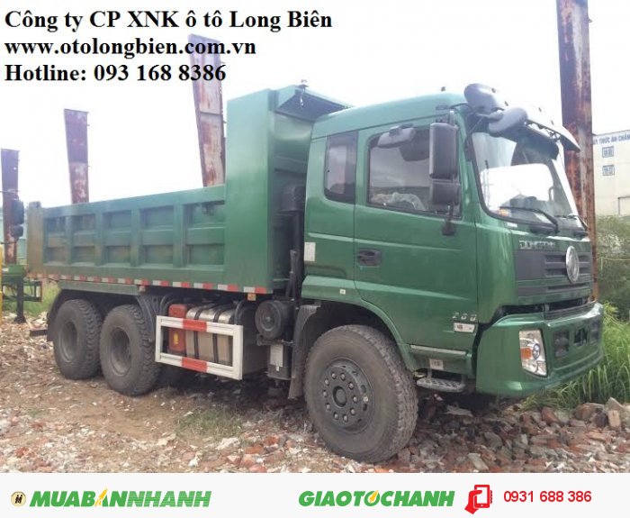 Xe ben 3 Dongfeng tại Hà Nội 2015, 2016