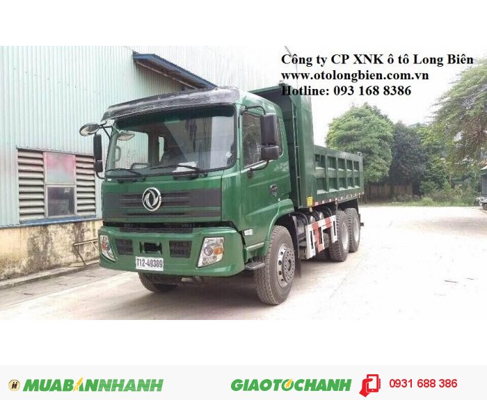 Xe ben 3 Dongfeng tại Hà Nội 2015, 2016