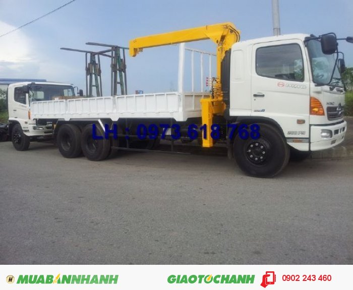 Bán Xe tải Hino FC gác cẩu, Đông lạnh