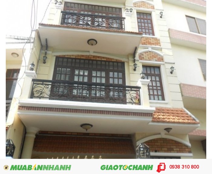 Bán Nhà 3 lầu Huỳnh Văn Bánh, P.13, Q.Phú Nhuận, Dt 4x13m