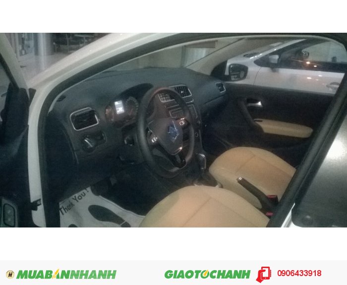 Cần Bán Xe Volkswagen Polo Hatchback 1.6L 6At Sản Xuất 2015, Màu Trắng, Nhập Khẩu