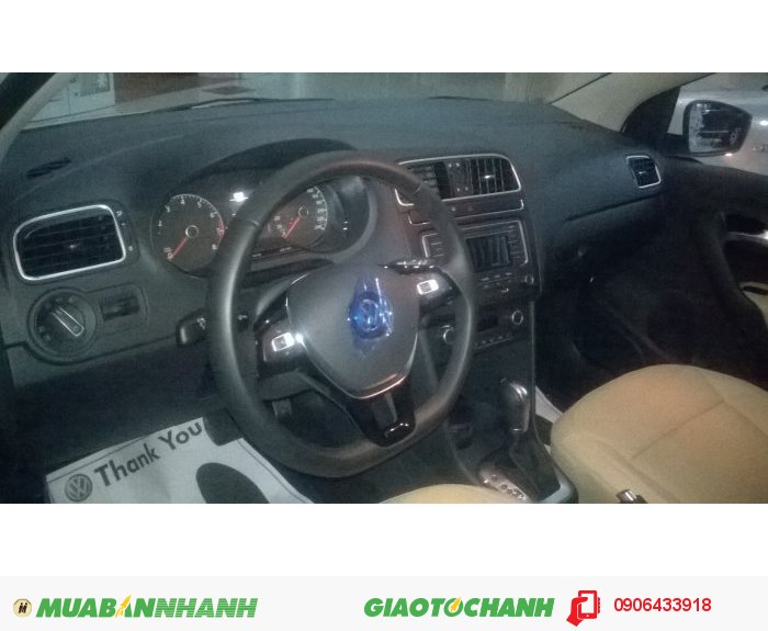 Cần Bán Xe Volkswagen Polo Hatchback 1.6L 6At Sản Xuất 2015, Màu Trắng, Nhập Khẩu