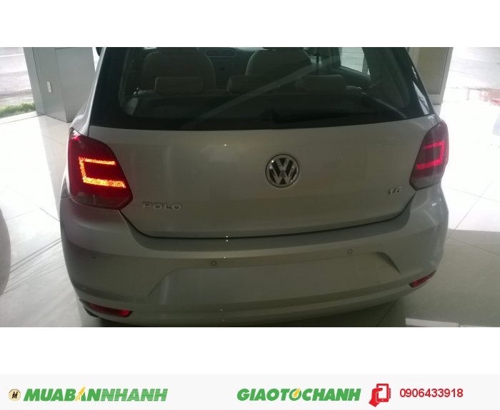 Xe Volkswagen Polo Hatchback 1.6L 6At Sản Xuất 2015, Màu Trắng, Xe Đức Nhập Khẩu