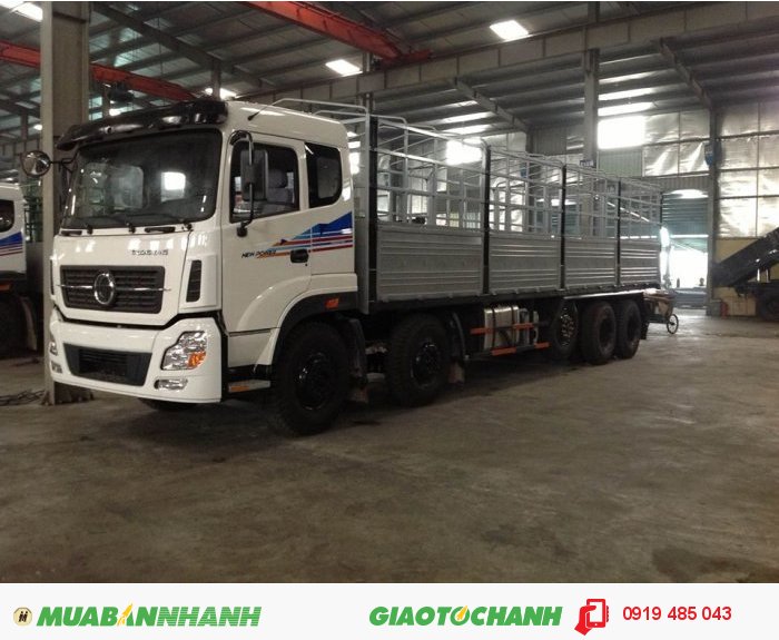 Xe tải thùng Dongfeng, Dongfeng Trường Giang 3 chân 4 chân, Giá xe tải Dongfeng 14T 17T 18T 19T tốt